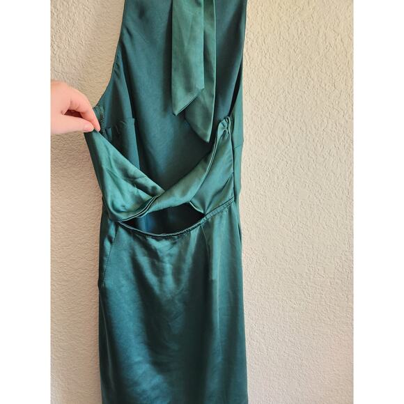 HelloMolly Heavy Heart Satin Halter Top Dress S - Picture 10 of 10